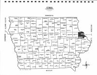 Iowa State Map, Dubuque County 1979